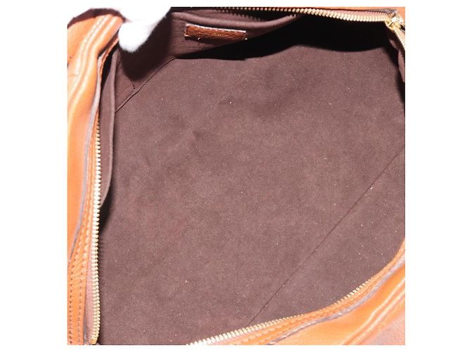 LOUIS VUITTON Mahina Runner PM Hand Bag Pelle Marrone M97052 LV Auth am11933V - vista 10