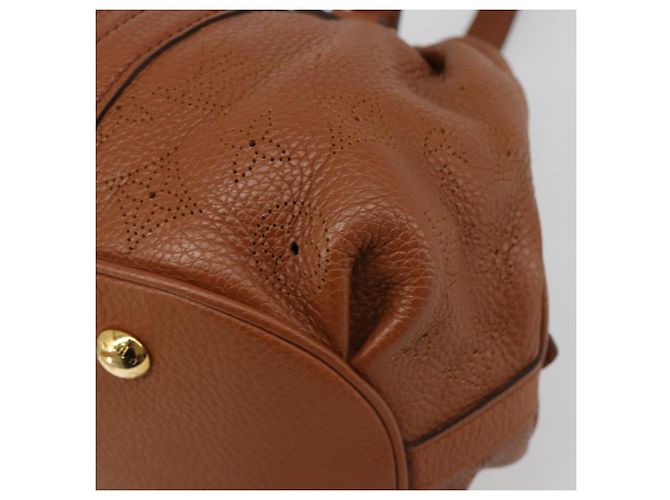 LOUIS VUITTON Mahina Runner PM Hand Bag Pelle Marrone M97052 LV Auth am11933V - vista 16