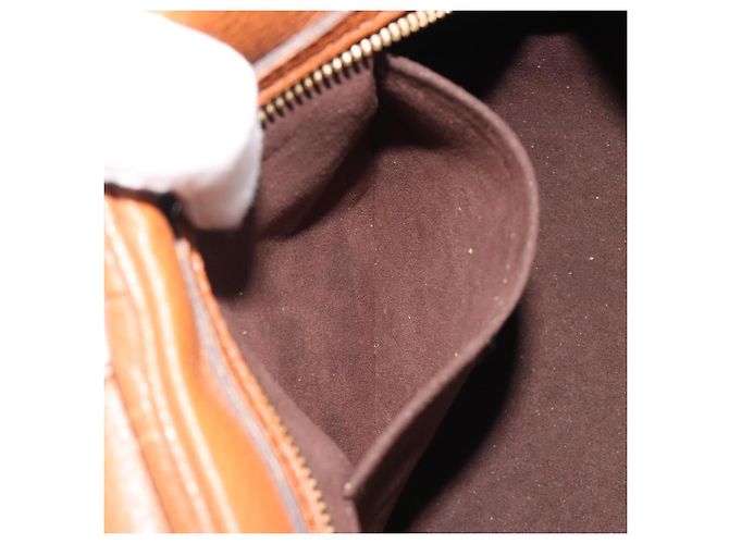 LOUIS VUITTON Mahina Runner PM Hand Bag Pelle Marrone M97052 LV Auth am11933V - vista 25