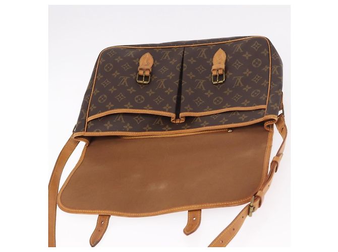 LOUIS VUITTON Borsa a tracolla Monogram Gibeciere GM M42246 LV Auth 188421 Monogramma - vista 10
