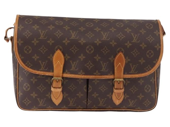 LOUIS VUITTON Borsa a tracolla Monogram Gibeciere GM M42246 LV Auth 188421 Monogramma - vista 13