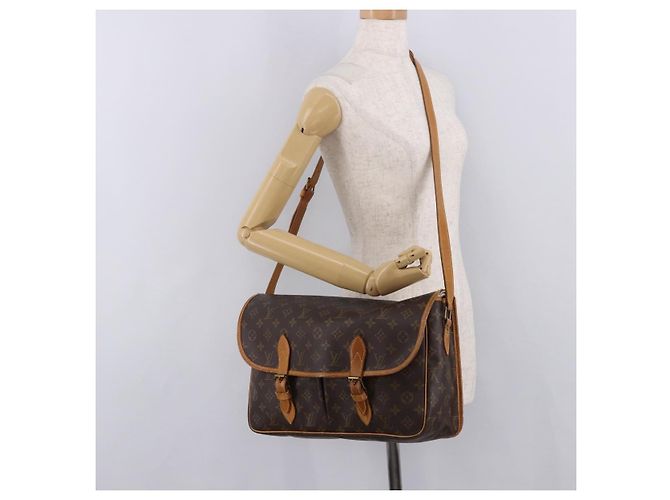 LOUIS VUITTON Borsa a tracolla Monogram Gibeciere GM M42246 LV Auth 188421 Monogramma - vista 27