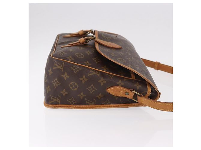 LOUIS VUITTON Borsa a tracolla Monogram Gibeciere GM M42246 LV Auth 188421 Monogramma - vista 3