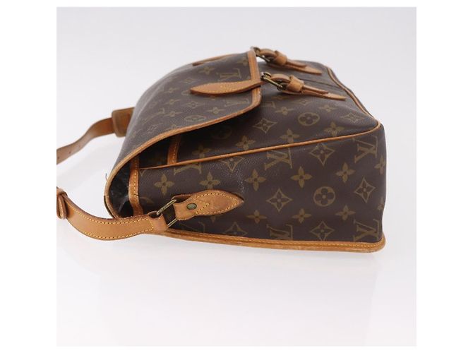LOUIS VUITTON Borsa a tracolla Monogram Gibeciere GM M42246 LV Auth 188421 Monogramma - vista 5