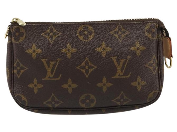 LOUIS VUITTON Monogram Mini Pochette Accessoires Pochette N41667 LV Auth mr2632 Monogramma - vista 13