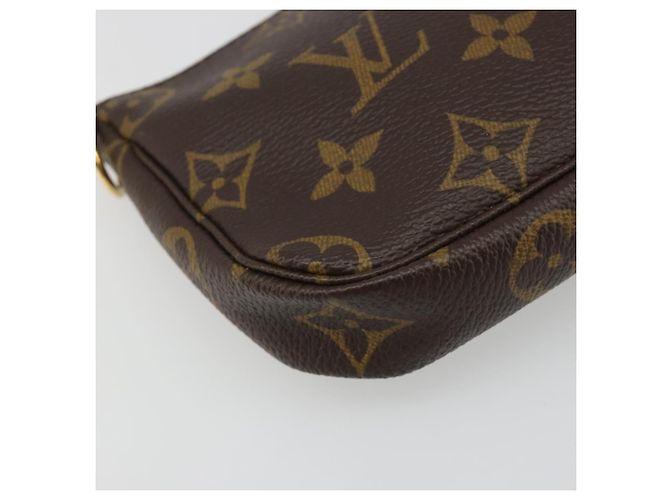 LOUIS VUITTON Monogram Mini Pochette Accessoires Pochette N41667 LV Auth mr2632 Monogramma - vista 14