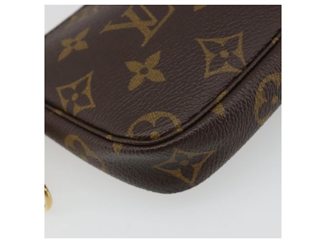 LOUIS VUITTON Monogram Mini Pochette Accessoires Pochette N41667 LV Auth mr2632 Monogramma - vista 16