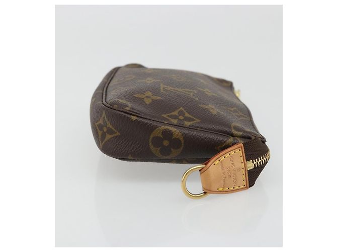LOUIS VUITTON Monogram Mini Pochette Accessoires Pochette N41667 LV Auth mr2632 Monogramma - vista 3