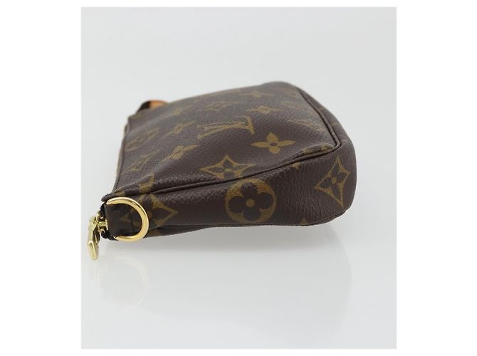 LOUIS VUITTON Monogram Mini Pochette Accessoires Pochette N41667 LV Auth mr2632 Monogramma - vista 4