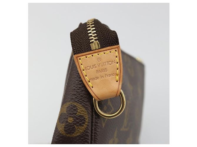 LOUIS VUITTON Monogram Mini Pochette Accessoires Pochette N41667 LV Auth mr2632 Monogramma - vista 8