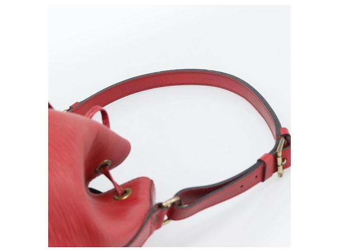 Borsa a Spalla LOUIS VUITTON Epi Petit Noe Rosso M44107 LV Auth ka4880 - vista 8