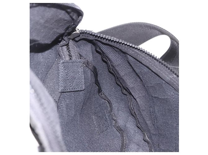 BOTTEGA VENETA INTRECCIATO Body Bag Pelle Nero Argento Auth bs35683A - vista 19