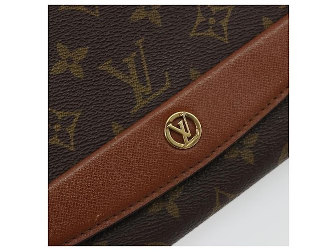 LOUIS VUITTON Monogram Bordeaux 24 Borsa a Spalla M51798 LV Auth 188322 Monogramma - vista 17