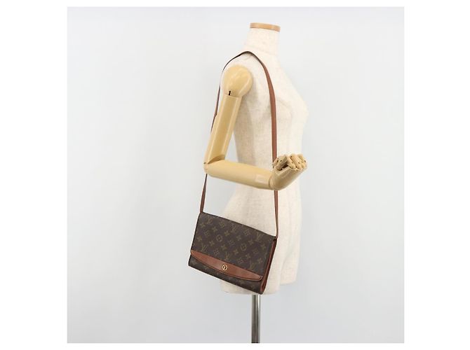 LOUIS VUITTON Monogram Bordeaux 24 Borsa a Spalla M51798 LV Auth 188322 Monogramma - vista 23