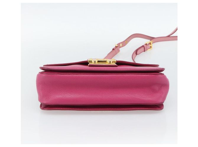 Borsa Miu Miu in pelle 2way Rosa Oro RN0726 Auth am11972V D'oro - vista 11