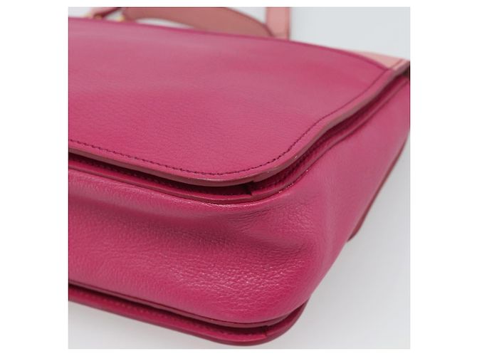 Borsa Miu Miu in pelle 2way Rosa Oro RN0726 Auth am11972V D'oro - vista 14