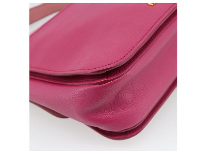Borsa Miu Miu in pelle 2way Rosa Oro RN0726 Auth am11972V D'oro - vista 15