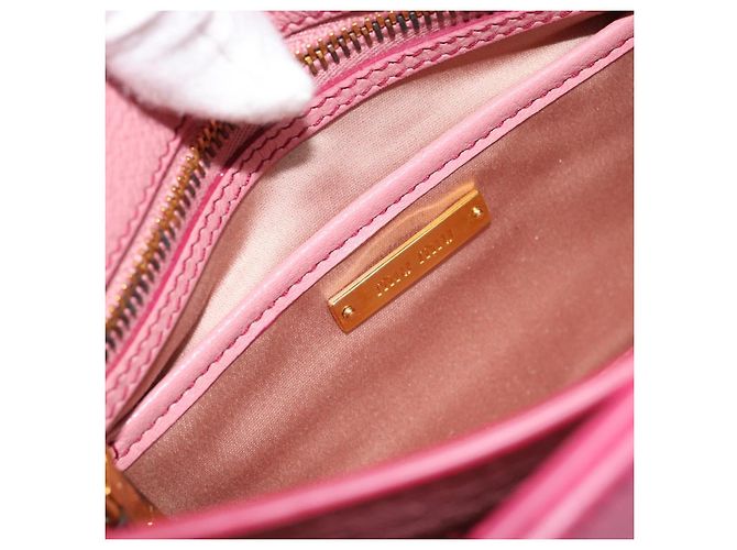 Borsa Miu Miu in pelle 2way Rosa Oro RN0726 Auth am11972V D'oro - vista 23