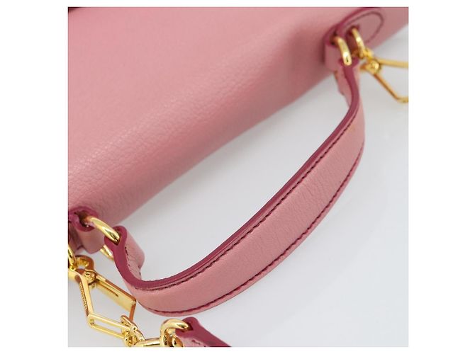 Borsa Miu Miu in pelle 2way Rosa Oro RN0726 Auth am11972V D'oro - vista 7
