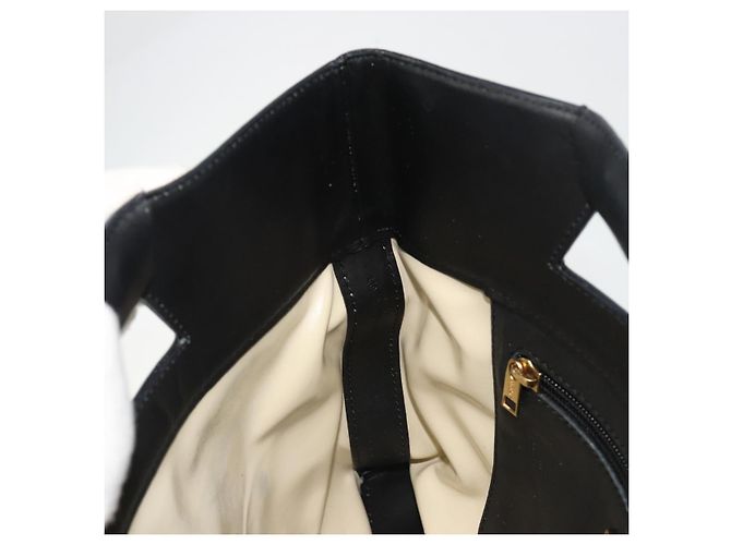 Borsa a mano LOEWE in tela e pelle beige oro Auth hk3797 D'oro - vista 18