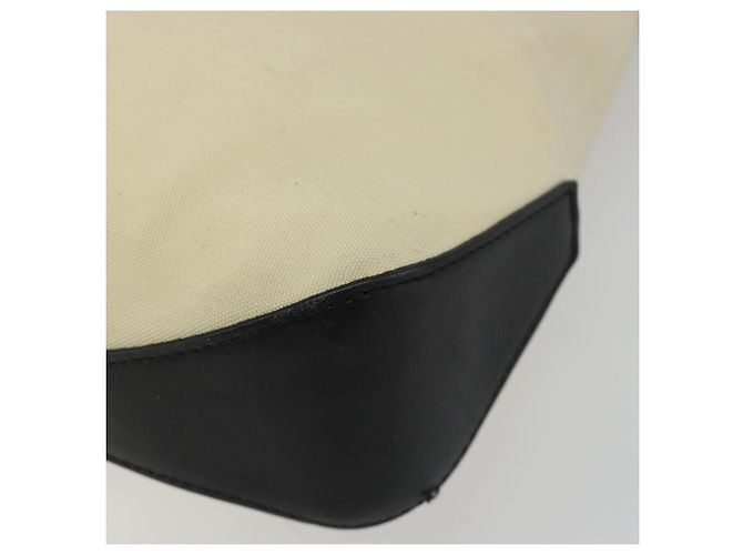 Borsa a mano LOEWE in tela e pelle beige oro Auth hk3797 D'oro - vista 8