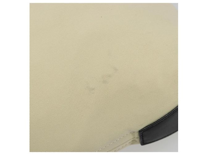 Borsa a mano LOEWE in tela e pelle beige oro Auth hk3797 D'oro - vista 9