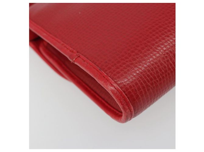 Borsa a Spalla Christian Dior in Pelle Rossa Oro Auth BA13488 Rosso D'oro - vista 13