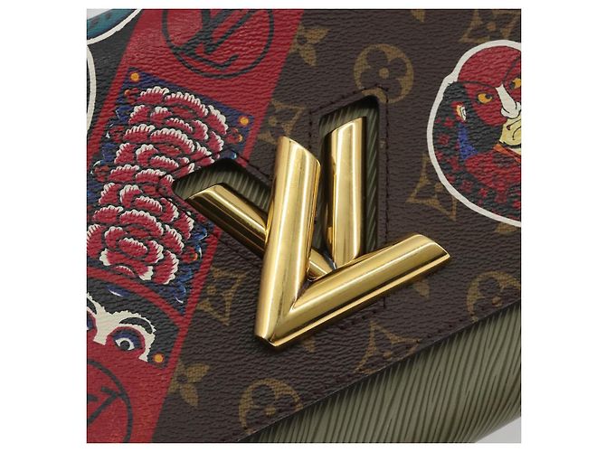 LOUIS VUITTON Monogram Kabuki Twist MM Shoulder Bag M67270 LV Auth 186369SAM Monogramma - vista 19