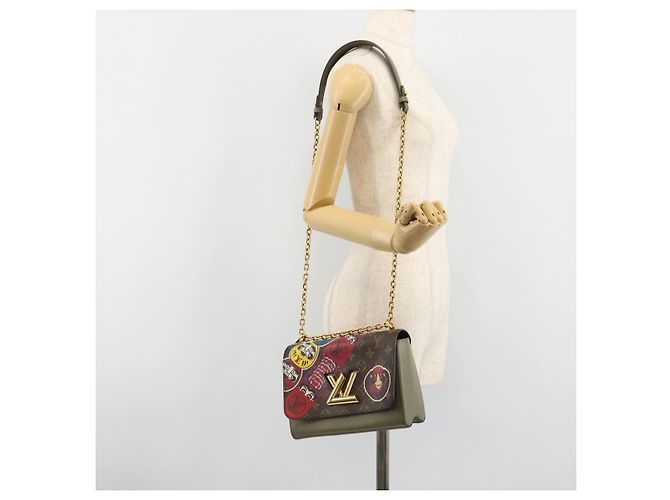 LOUIS VUITTON Monogram Kabuki Twist MM Shoulder Bag M67270 LV Auth 186369SAM Monogramma - vista 26