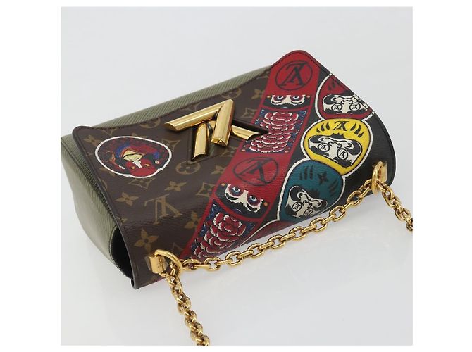 LOUIS VUITTON Monogram Kabuki Twist MM Shoulder Bag M67270 LV Auth 186369SAM Monogramma - vista 6