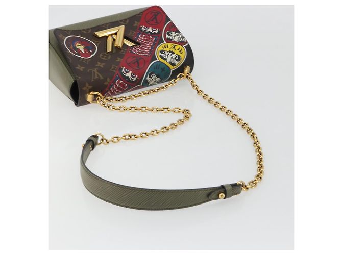 LOUIS VUITTON Monogram Kabuki Twist MM Shoulder Bag M67270 LV Auth 186369SAM Monogramma - vista 7