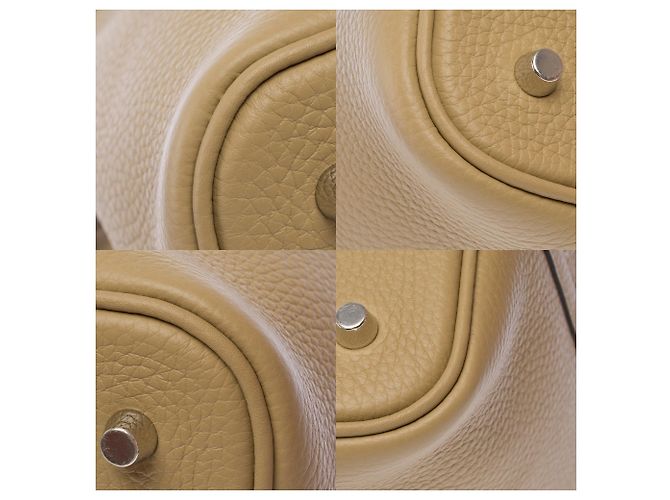 Hermès Borsa HERMES Picotin in Pelle Beige - 103682 - vista 12