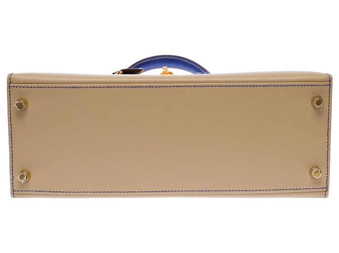 Hermès Borsa HERMES Kelly 28 in Pelle Beige - 103679 - vista 11