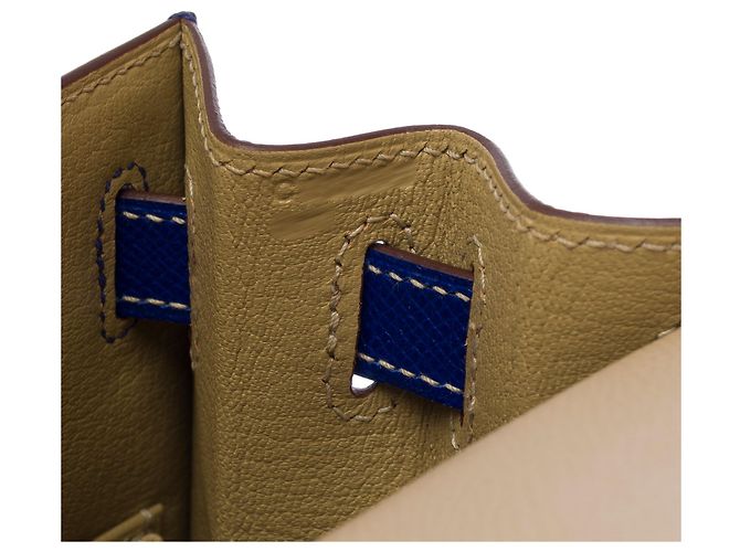 Hermès Borsa HERMES Kelly 28 in Pelle Beige - 103679 - vista 8