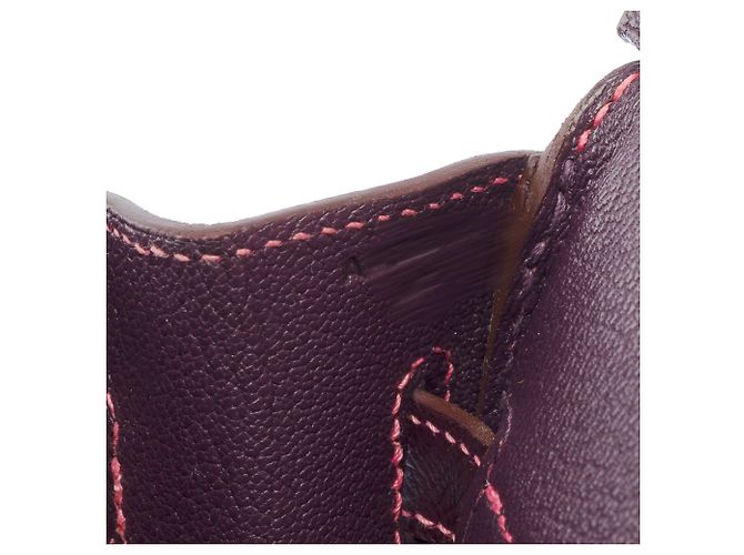 Hermès Borsa HERMES Birkin 30 in Pelle Rosa - 103678 - vista 8