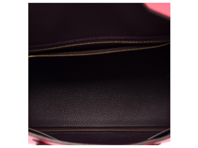 Hermès Borsa HERMES Birkin 30 in Pelle Rosa - 103678 - vista 9