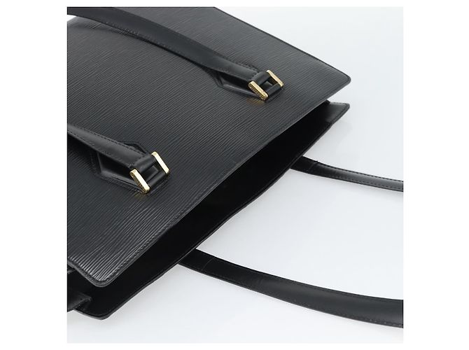 Borsa Tote LOUIS VUITTON Epi Duplex Black M52422 LV Auth ka4922A Nero - vista 6