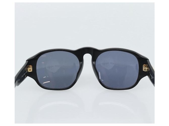 Occhiali da sole CHANEL in plastica Nero Gold CC Auth BA13653 D'oro - vista 10