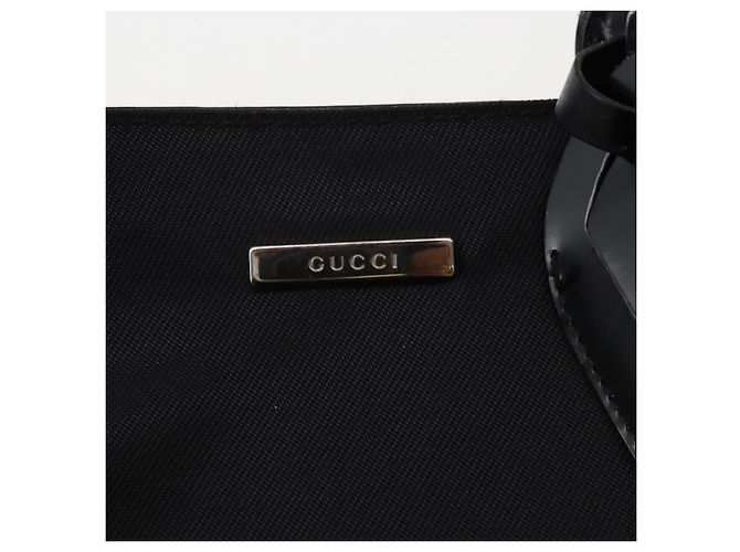 Bolso GUCCI Canvas 2way Negro Plata 019 2020 0282 08 Auth ep14763 - vista 17