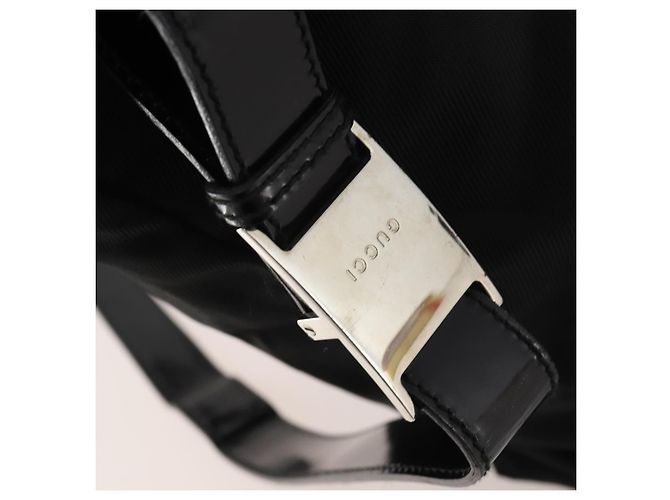 Bolso GUCCI Canvas 2way Negro Plata 019 2020 0282 08 Auth ep14763 - vista 18