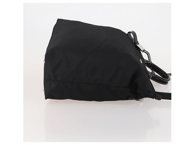 Bolso GUCCI Canvas 2way Negro Plata 019 2020 0282 08 Auth ep14763 - vista 4