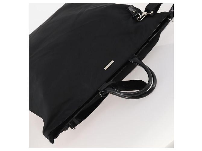 Bolso GUCCI Canvas 2way Negro Plata 019 2020 0282 08 Auth ep14763 - vista 6