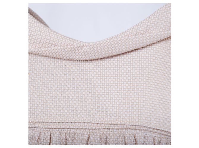 Abito camicia a trapezio Miu Miu Beige - vista 5