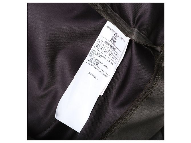 Vestido evasé sin mangas con cuello verde Max Mara - vista 7