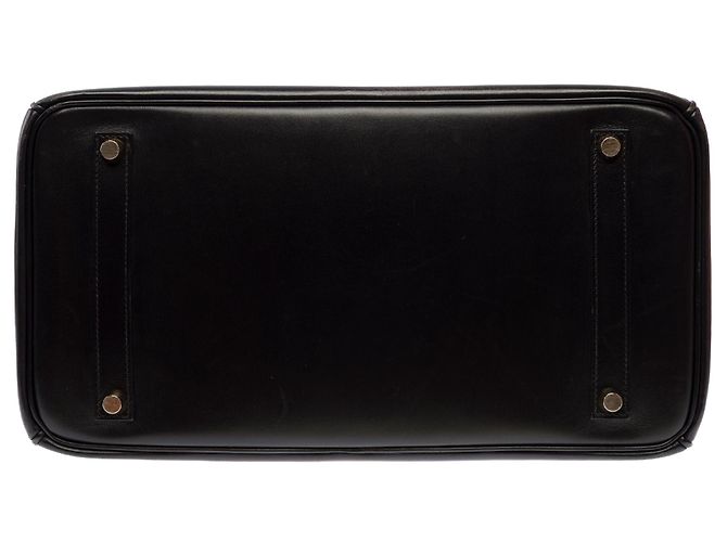 Hermès Borsa HERMES Birkin 35 in Pelle Nera - 103674 Nero - vista 11