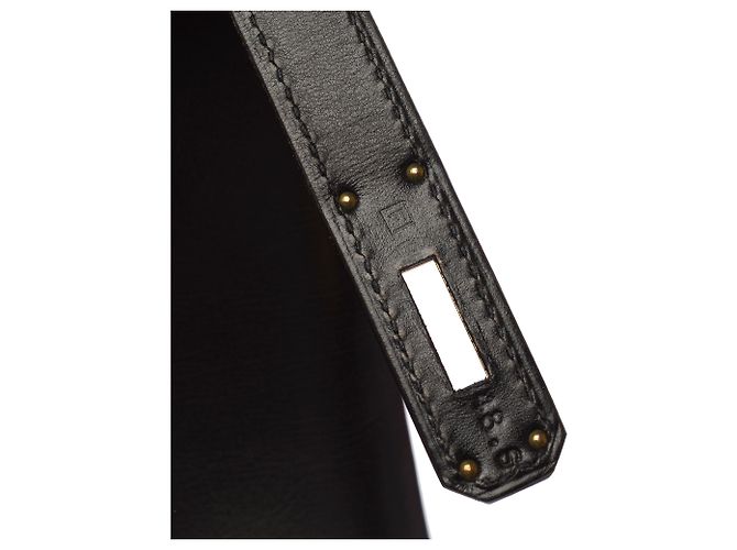 Hermès Borsa HERMES Birkin 35 in Pelle Nera - 103674 Nero - vista 8