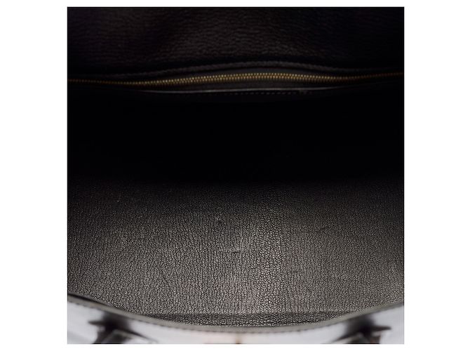 Hermès Borsa HERMES Birkin 35 in Pelle Nera - 103674 Nero - vista 9