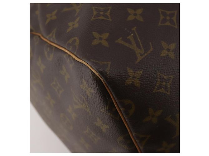 LOUIS VUITTON Monogram Keepall 55 Boston Bag M41424 LV Auth 188507 - view 11