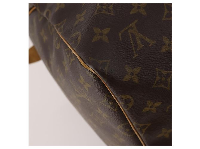 LOUIS VUITTON Monogram Keepall 55 Boston Bag M41424 LV Auth 188507 - view 13
