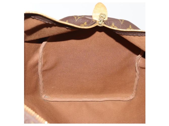 LOUIS VUITTON Monogram Keepall 55 Boston Bag M41424 LV Auth 188507 - view 19